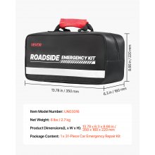 31 Pcs Car Emergency Kit with Medical Emergency First Aid Kit for Vehicles