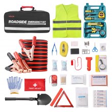 31 Pcs Car Emergency Kit with Medical Emergency First Aid Kit for Vehicles