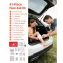 32 Pcs Car Emergency Kit with Medical Emergency First Aid Kit for Vehicles