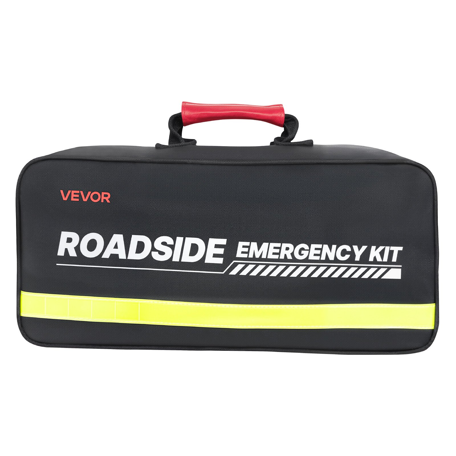 VEVOR Car Emergency Kit, 2-in-1 First Aid Kit with Jumper Cables, Essential Roadside Emergency Car Kits for Vehicle, Travel and Home, 32-Piece Auto Road Side Assistance Tools with Medical Aid Kits