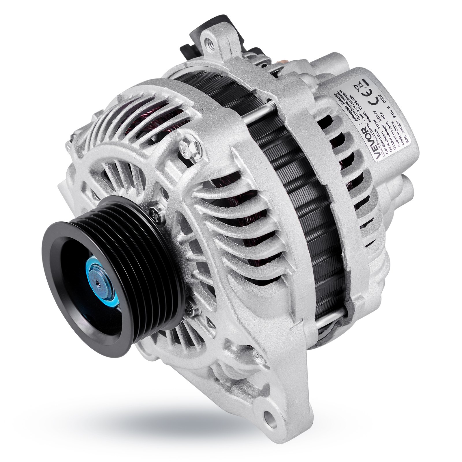 VEVOR Car Alternator 11176, Fit for Honda Civic 1.8L L4 2006-2008 2011, Civic 1.8L L4 (MFI) 2009-2010, Automotive Replacement Alternator 31100RNAA01, 31100RNAA012M2, 31100RNAA01RM, AHGA67, A002TC1391