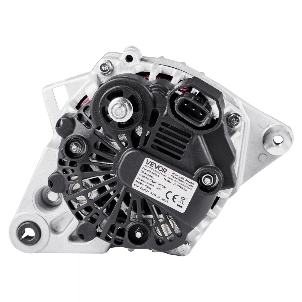 VEVOR Car Alternator 11311N, Fit for KIA Spectra5 L4 2.0L 2007-2009, Soul 2010-2011, for HYUNDAI Elantra L4 2.0L 2007-2012, Automotive Replacement Alternator 211311, 2655635, 3730023650, 40046020