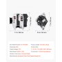 VEVOR Car Alternator 11311N, Fit for KIA Spectra5 L4 2.0L 2007-2009, Soul 2010-2011, for HYUNDAI Elantra L4 2.0L 2007-2012, Automotive Replacement Alternator 211311, 2655635, 3730023650, 40046020
