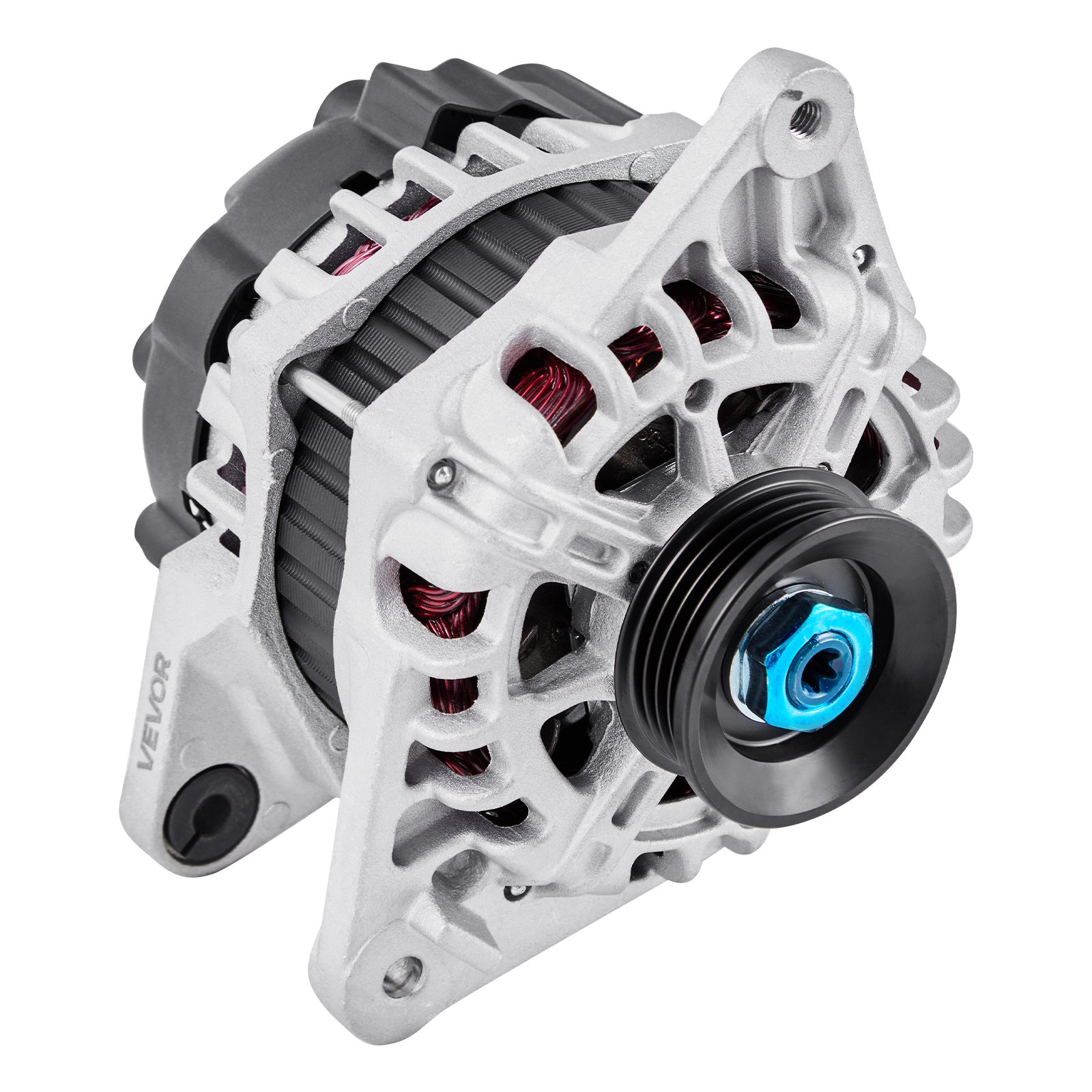 VEVOR Car Alternator 11311N, Fit for KIA Spectra5 L4 2.0L 2007-2009, Soul 2010-2011, for HYUNDAI Elantra L4 2.0L 2007-2012, Automotive Replacement Alternator 211311, 2655635, 3730023650, 40046020