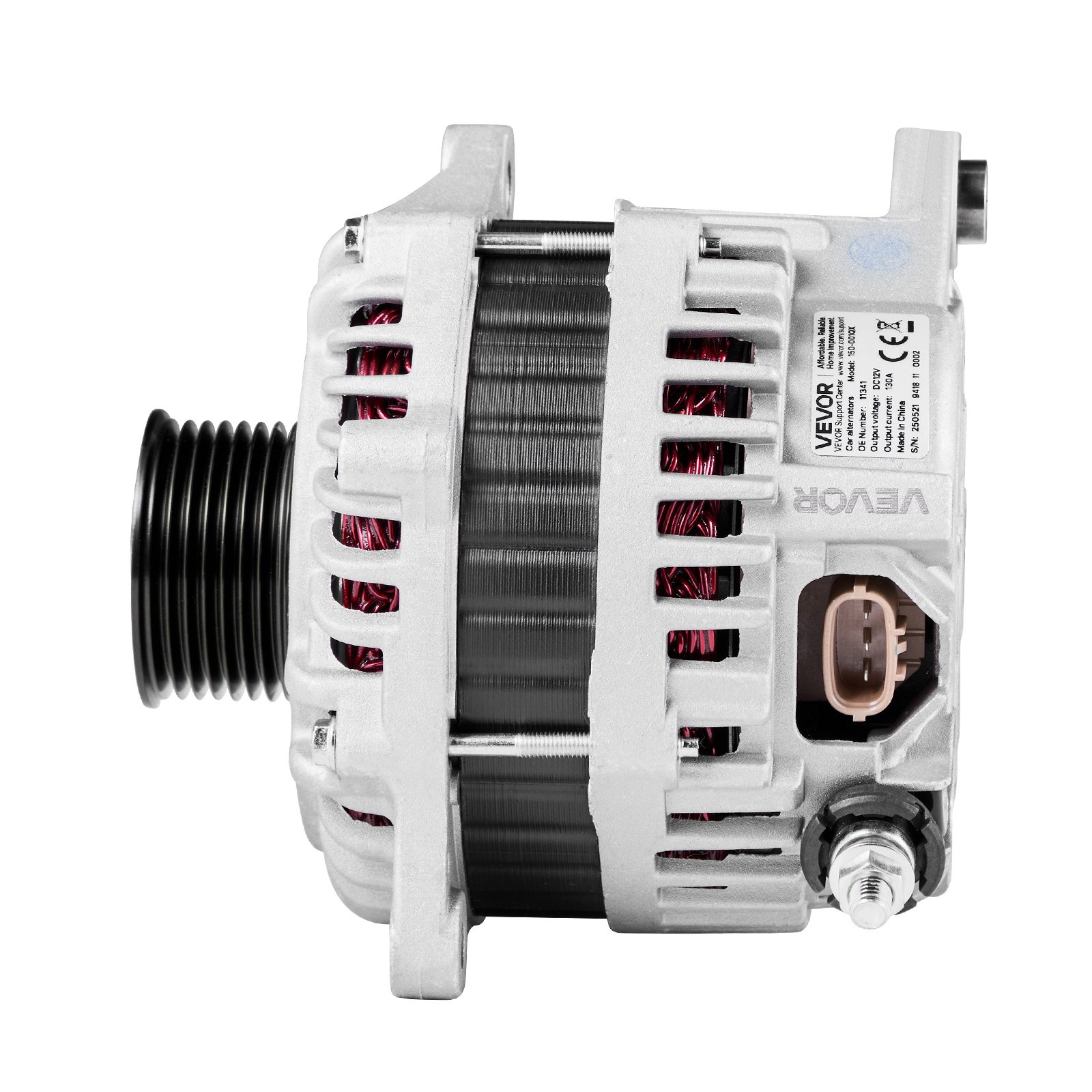 VEVOR Car Alternator 11341, Fit for Nissan Altima V6 3.5L 2007-2010, Maxima 2009-2010, Murano 2009-2014, Quest 2011-2017, for Saturn Aura 2007-2008, Automotive Replacement Alternator 11557, AMT0228