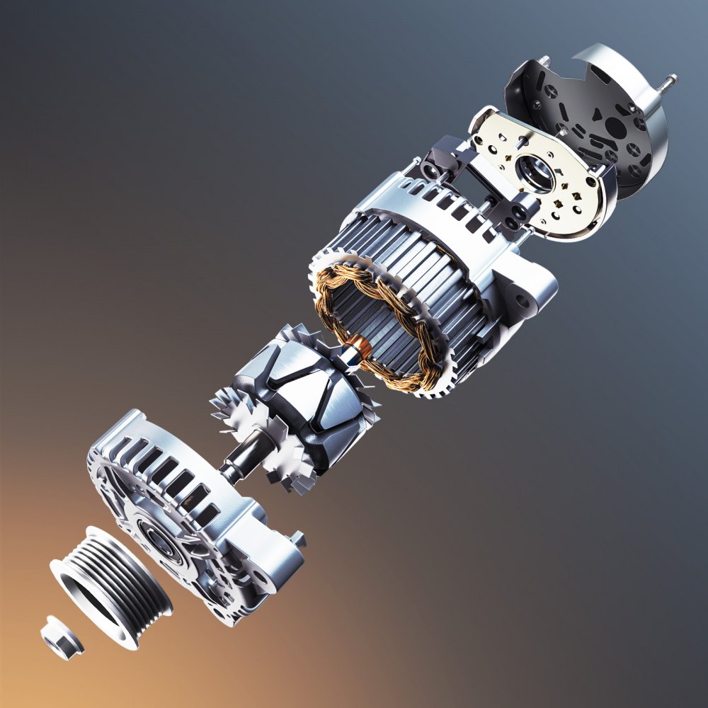 VEVOR Car Alternator 11491, Compatible with Hyundai Sonata 2.4L 2010-2013, Kia Optima 2.4L 2011-2013, Automotive Replacement Alternator with Aluminum Housing and Pure Copper Round Coil, 37300-2G150