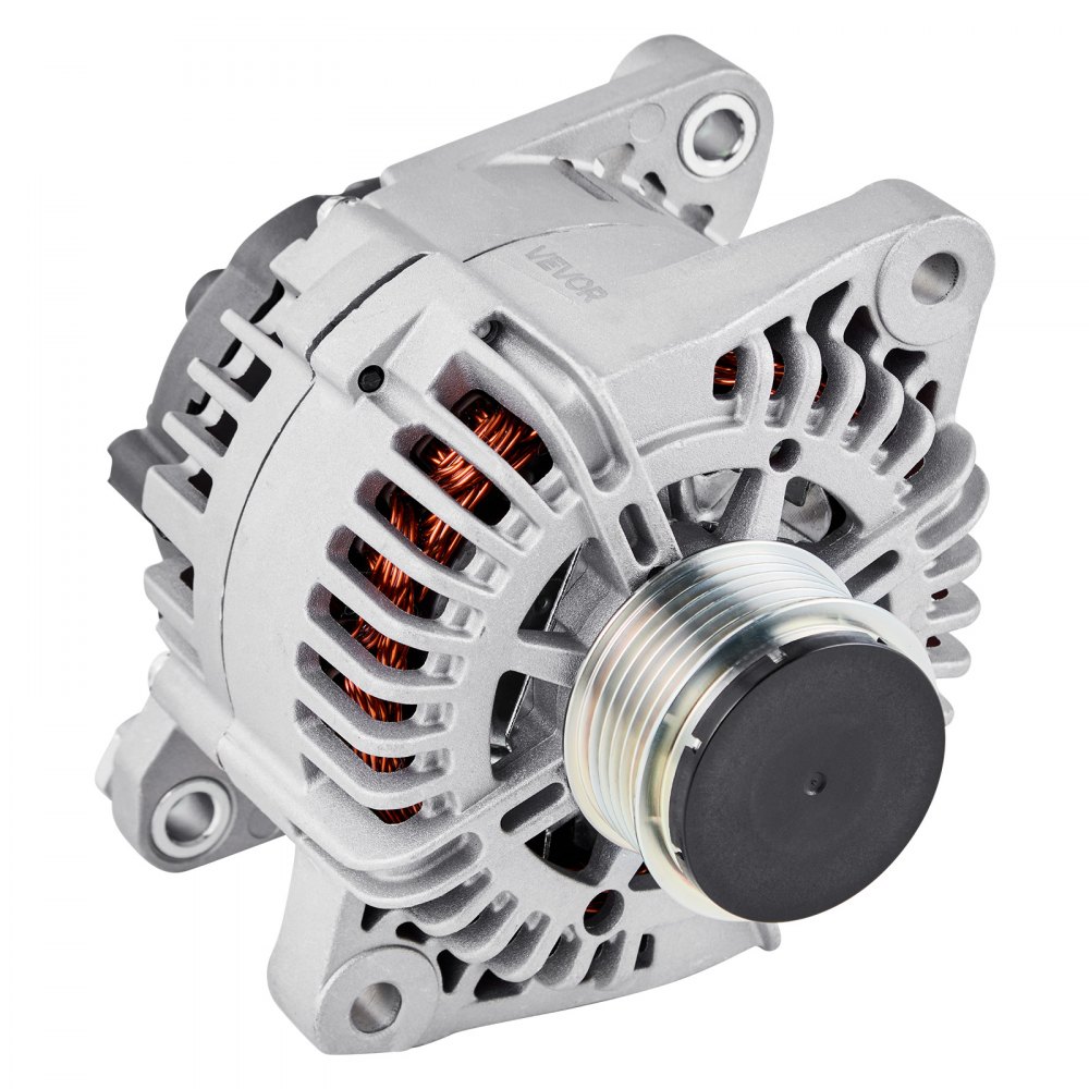 VEVOR Car Alternator 11491, Compatible with Hyundai Sonata 2.4L 2010-2013, Kia Optima 2.4L 2011-2013, Automotive Replacement Alternator with Aluminum Housing and Pure Copper Round Coil, 37300-2G150
