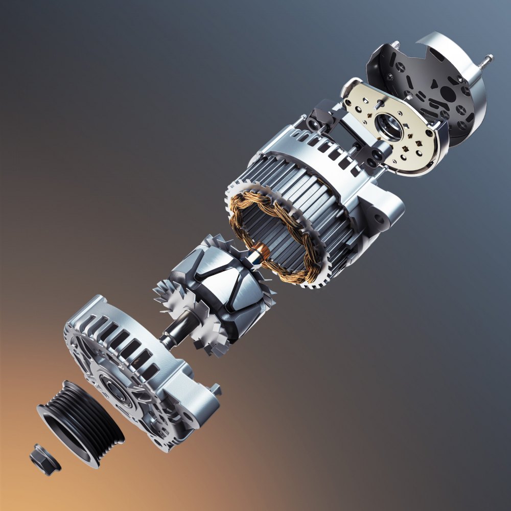 VEVOR Car Alternator 11999, Compatible with Honda Accord L4 2.4L 2013-2017, Automotive Replacement Alternator with Aluminum Housing and Pure Copper Round Coil, 31100-5A2-A02, AHGA88, 14489, A5TL0581ZC