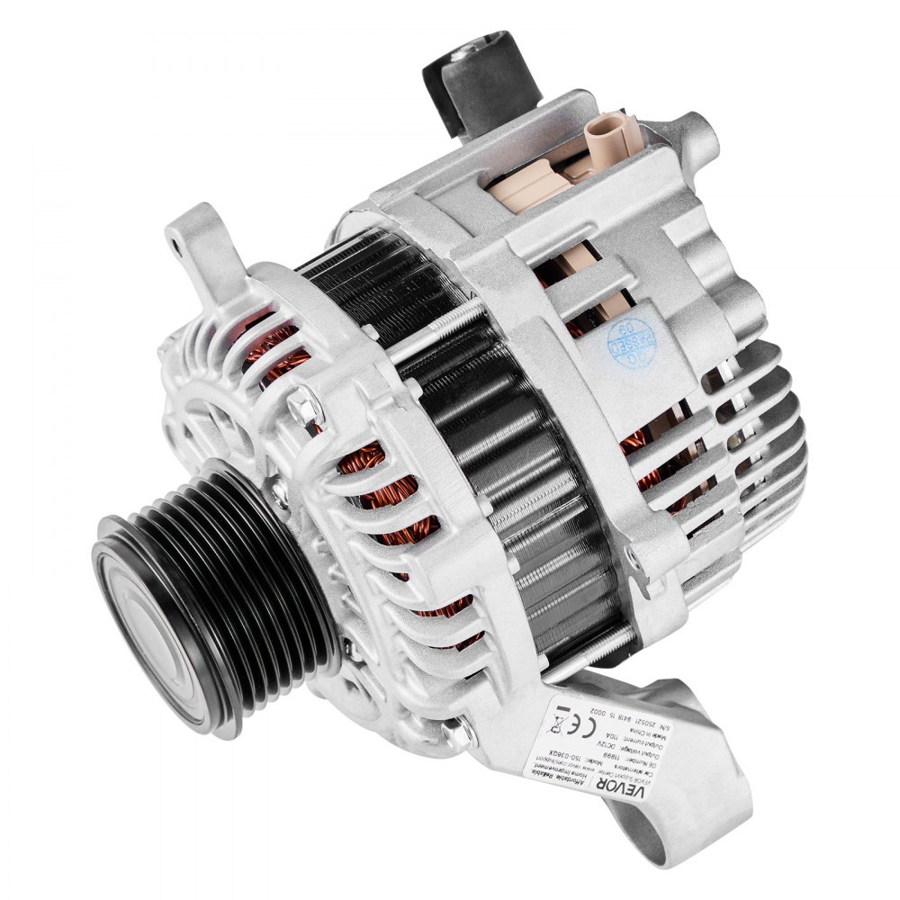 VEVOR Car Alternator 11999, Compatible with Honda Accord L4 2.4L 2013-2017, Automotive Replacement Alternator with Aluminum Housing and Pure Copper Round Coil, 31100-5A2-A02, AHGA88, 14489, A5TL0581ZC