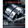VEVOR Car Alternator 7127-SE105C, Fit for 1 Wire Self Exciting Street Rod GM 305 350 BBC SBC, 1973-1974 Apollo 4.1L, 1982 Century 2.5L, Automotive Replacement Alternator 1-2400-11DR-2, 7127-SECN-100A