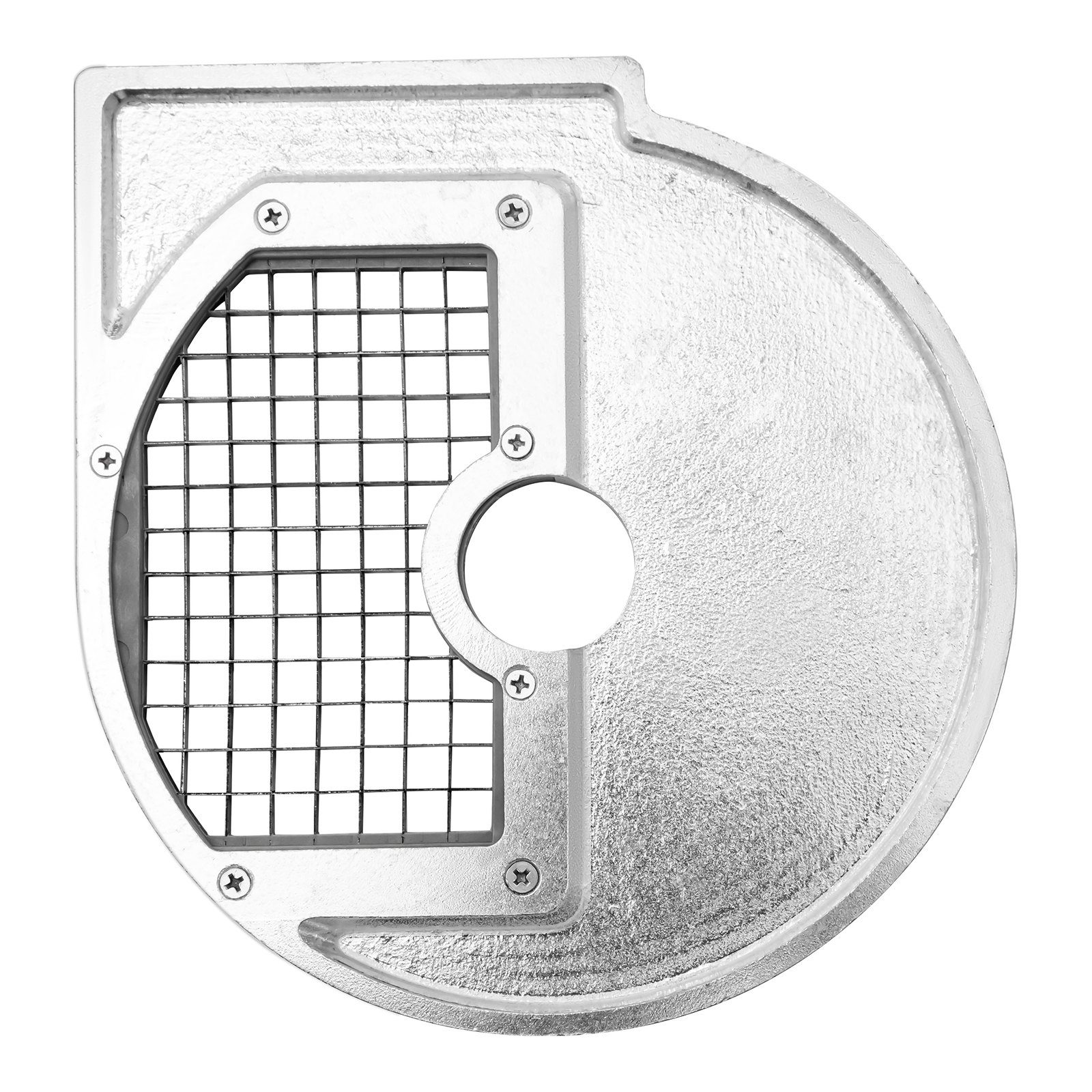 VEVOR Dicing Grid 0.4"x0.4" Dices, Vegetable Cutter Disc 420 Stainless Steel Blades, Vegetable Cutter Accessory, Aluminum Alloy Material Food Processor Discs, for Dicing Potatoes Carrots Cucumbers
