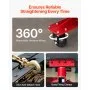 VEVOR Auto Body Frame Puller Straightener, 6T Tension Car Body Repair Equipment with 6000PSI Hydraulic Foot Pump & Swivel Post, Includes 16 Straightening Tools, for Auto Repair Shop, Sedan SUV Pickup