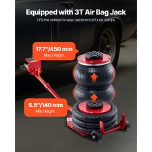 Auto Body Frame Puller Straightener 6T Car Frame Machine 3T Airbag Jack