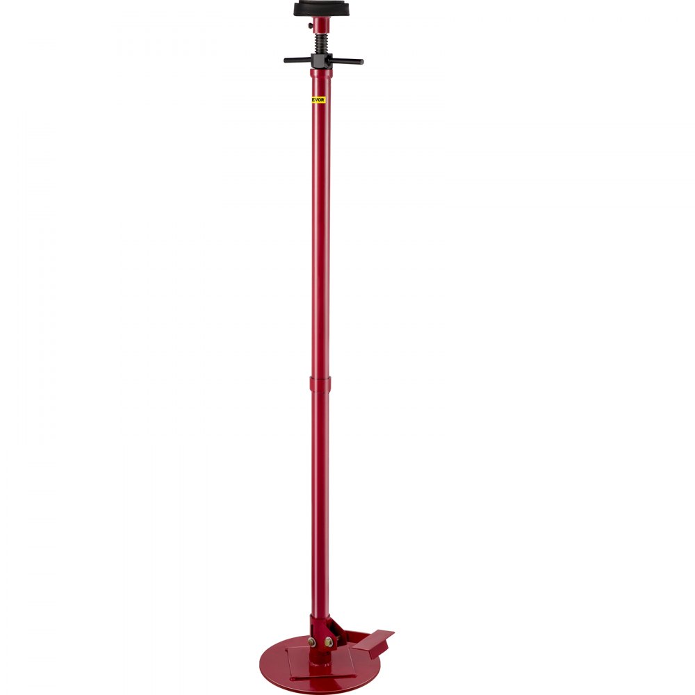 VEVOR Underhoist Stand Pole Jack 3/4-T Capacity Car Support Jack with Pedal Red