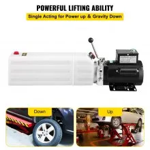 VEVOR 6L Car Lift Hydraulic Power Unit Pack 220V 50hz 1 ph 2750 PSI Auto