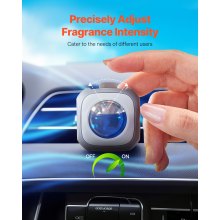 Car Air Freshener 6-Pack New Car Scent Vent Clip 4ml Each Vent Air Fresheners