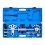 VEVOR 9-Way Slide Hammer Puller Set, 15PCS Front Wheel Hub Bearing Remover & Rear Wheel Axle Hub Dent Shaft Puller Tool Kit, Axle Bearing Puller Tool Kit and Slide Hammer Remover Set with Carry Box