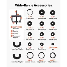 Master Wheel Hub and Bearing Remover & Installer Tool Kit for FWD Vehicles