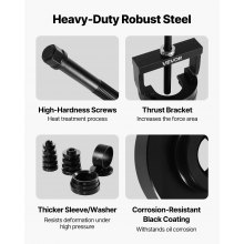 Master Wheel Hub and Bearing Remover & Installer Tool Kit for FWD Vehicles