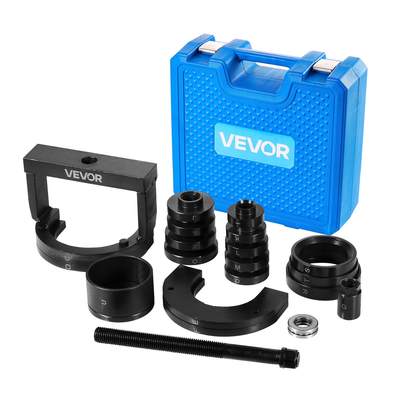 VEVOR Master Wheel Hub & Bearing Remover & Installer Kit, Fits Most Front-Wheel Drive Vehicles, Front Wheel Bearing Removal Tool, Wheel Bearing Installer Kit, Easy Bearing Swaps with No Press Required