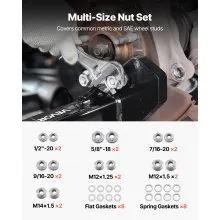 Universal Wheel Bearing Hub Removal Tool Compatible with 5 6 8 Lug Hubs