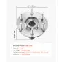 VEVOR - Conjunto de cojinete y cubo de rueda delantero/trasero para Chevy Traverse LS Sport Utility Buick Enclave 2016-2017, cuero premium, GMC Acadia de 4 puertas, OEM 513277. Juego de cojinete y cubo de rueda.