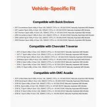VEVOR Front/Rear Wheel Bearing & Hub Assembly Fit for 2016-2017 Chevy Traverse LS Sport Utility Buick Enclave Convenience Leather Premium GMC Acadia 4-Door OEM 513277, Wheel Bearing Hub Assembly Set