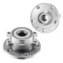 VEVOR 2PCS Front Wheel Bearing & Hub Assembly Fit for 2018 Audi Q3 Komfort Premium Plus Sport Utility 4-Door Volkswagen Beetle Coast Convertible 2-Door 2.0L OEM 513253, Wheel Bearing Hub Assembly Set