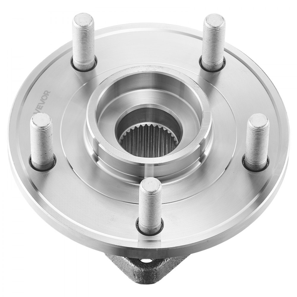 VEVOR 2PCS Front Wheel Bearing & Hub Assembly Fit for Jeep Wrangler 2010 Islander 2016 Rubicon Sahara 75th Anniversary Sport Utility OEM 513272, 5 Lugs with ABS Sensor, Wheel Bearing Hub Assembly Set