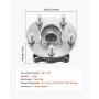 VEVOR - Juego de 2 cojinetes y bujes de rueda delantera para Subaru Forester 2.5i Convenience Limited Premium Sport Utility Impreza WRX Hatchback de 4 puertas y 2.5 l (OEM 513303) (2014)