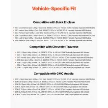 VEVOR 2PCS Front/Rear Wheel Bearing & Hub Assembly Fit for 2016-2017 Buick Enclave Convenience Leather Premium Sport Utility Chevy Traverse LS GMC Acadia OEM 513277, Wheel Bearing Hub Assembly Set