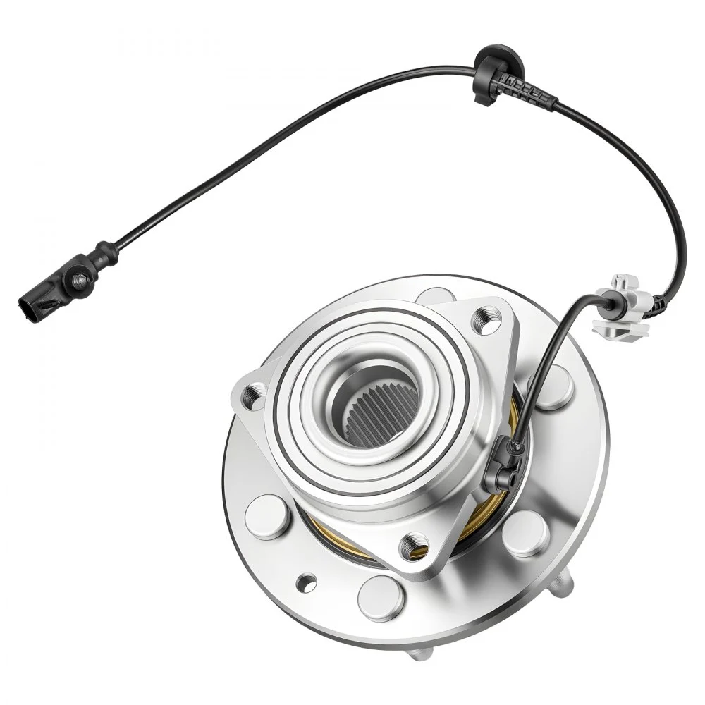 VEVOR - Juego de 2 cojinetes y bujes de rueda delantera para Chevy Silverado 1500 4WD 2013 Express 1500 GMC Savana 1500 Base Standard Cargo Van OEM 515036, con sensor ABS