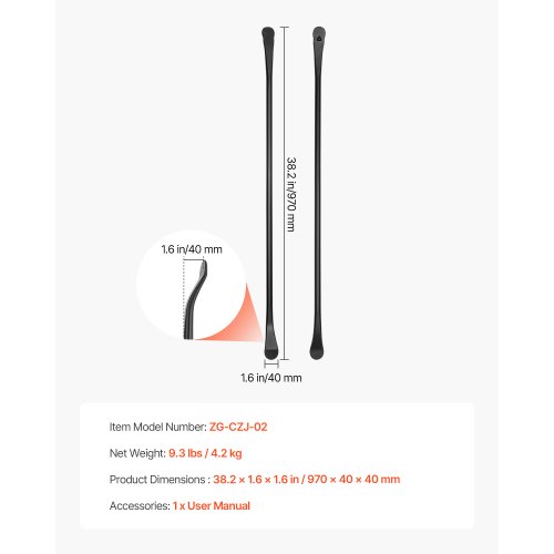 Veoauto rehviheeblite komplekt, 2 tk, 970 mm — pilt 7
