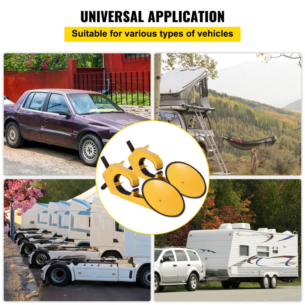 VEVOR 2PCS Anti Theft Parking Boot Car Tire Claw Wheel Clamp Lock