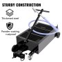 VEVOR Oil Drain Pan 25 Gallon Oil Drain Tank, 95L Low Profile Oil Drain Pan, Large Capacity Oil Change Pan, Foldable Hand, with Electric Pump, Hose, Swivel Casters for Car, SUV, Trucks Oil Draining