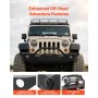 VEVOR Front Bumper Compatible with 2007-2018 Wrangler JK/JKU with Winch Plate