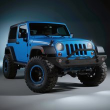 VEVOR Front Bumper Compatible with 2007-2018 Wrangler JK/JKU with Winch Plate