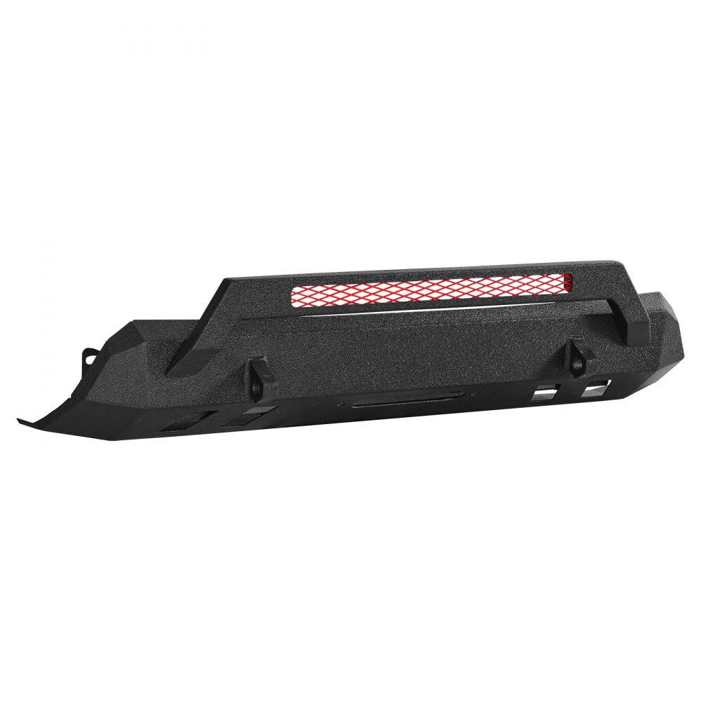 VEVOR Front Bumper Compatible with 2016-2023 Toyota Tacoma (Excluding Tacoma TRD/Tacoma TRD Sport), Pickup Truck Bumper with Winch Plate & D-Ring Mounts, Heavy-Duty Steel Front Bumpers with E-Coating and Bull Bar