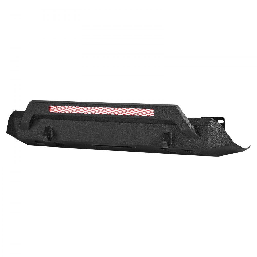 VEVOR Front Bumper Compatible with 2016-2023 Toyota Tacoma (Excluding Tacoma TRD/Tacoma TRD Sport), Pickup Truck Bumper with Winch Plate & D-Ring Mounts, Heavy-Duty Steel Front Bumpers with E-Coating and Bull Bar