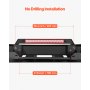 VEVOR Front Bumper Compatible with 2016-2023 Toyota Tacoma with Winch Plate