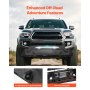 VEVOR Front Bumper Compatible with 2016-2023 Toyota Tacoma with LED Light Bar