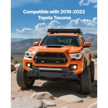 VEVOR Front Bumper Compatible with 2016-2023 Toyota Tacoma with LED Light Bar