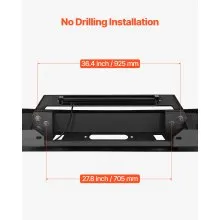 VEVOR Front Bumper Compatible with 2016-2023 Toyota Tacoma with LED Light Bar