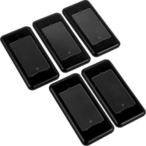 Vevor Restaurant Pager Paging System 5 Coasters Wireless Pagers Cafe Restaurants