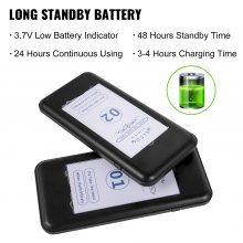 VEVOR Restaurant Pager 16 Coasters Paging System Max 98 Nursery Pager Wireless Paging Queuing Calling System Touch Screen with Vibration, Flashing and Buzzer for Social Distance Hotels and Cafés