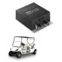 VEVOR Golf Cart Speed Controller, 350 Amp, DC Motor Controller Replacement for 1994-2019 EZGO Golf Carts, IP65 Rated Protection, Durable Aluminum Alloy & ABS Housing, Compatible with 1206-4301 Models