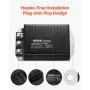 VEVOR Golf Cart Speed Controller, 250 Amp, DC Motor Controller Replacement for EZGO TXT Golf Carts, IP65 Rated Protection, Durable Aluminum Alloy & ABS Housing, Compatible with 1206HB-5201 Models