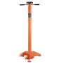 VEVOR Underhoist Stand, 3/4 Ton Capacity Pole Jack, Heavy Duty Jack Stand, Car Support Jack Lifting from 43.3" to 70.9", Triangular Base, Two Wheels, Easy Adjustment, Automotive Support