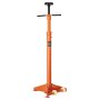 VEVOR Underhoist Support Stand, 3/4 Ton Capacity Under Hoist Jack Stand, Lifting from 38.4 to 75.4 in, Bearing Mounted Spin Handle, Self-Locking Threaded Screw, Two Wheels, Support Vehicle Components