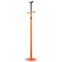 VEVOR underhoist support stand, adjustable heavy-duty orange stand with a wide base and u-shaped top.